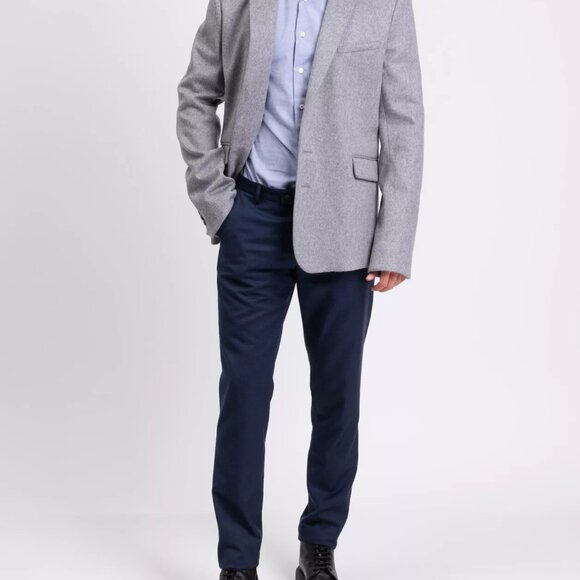 PACO RABANNE Blazer Jacket IT54 US44 XXL Wool Blend Single-Breasted - Picture 4 of 14